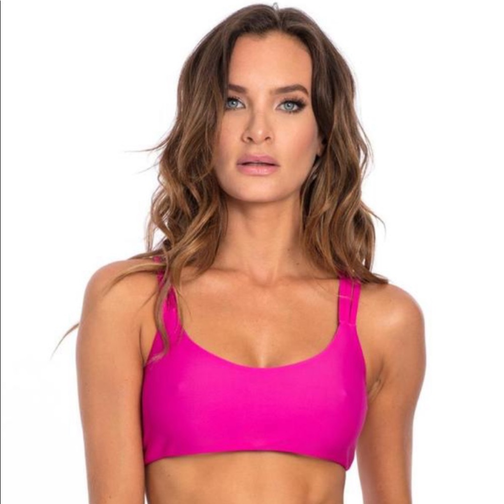 Surfer Bikini Top With Fixed Straps